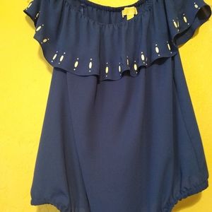 Michael Kors sleeveless top with embellishments